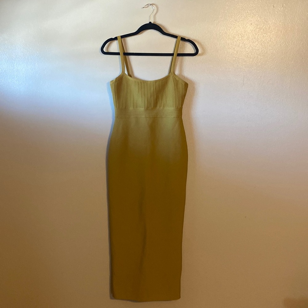Bodycon Mid calf length dress
